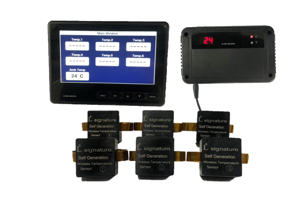 자기에너지하베스팅을 이용한 전력설비 무선온도 감시 시스템