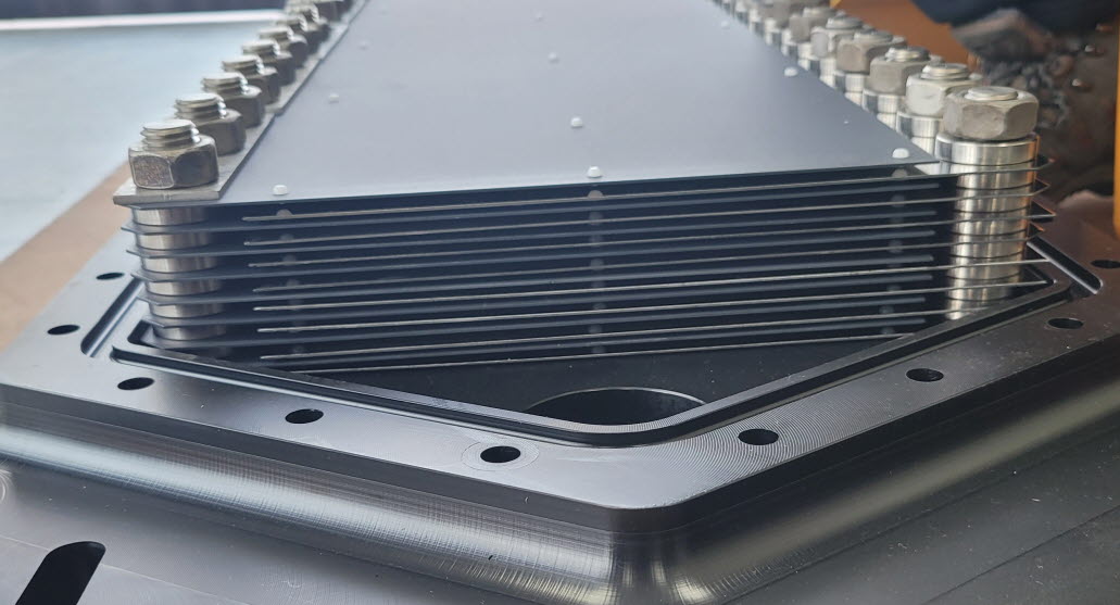 해수전해설비 음극판 재질 변경