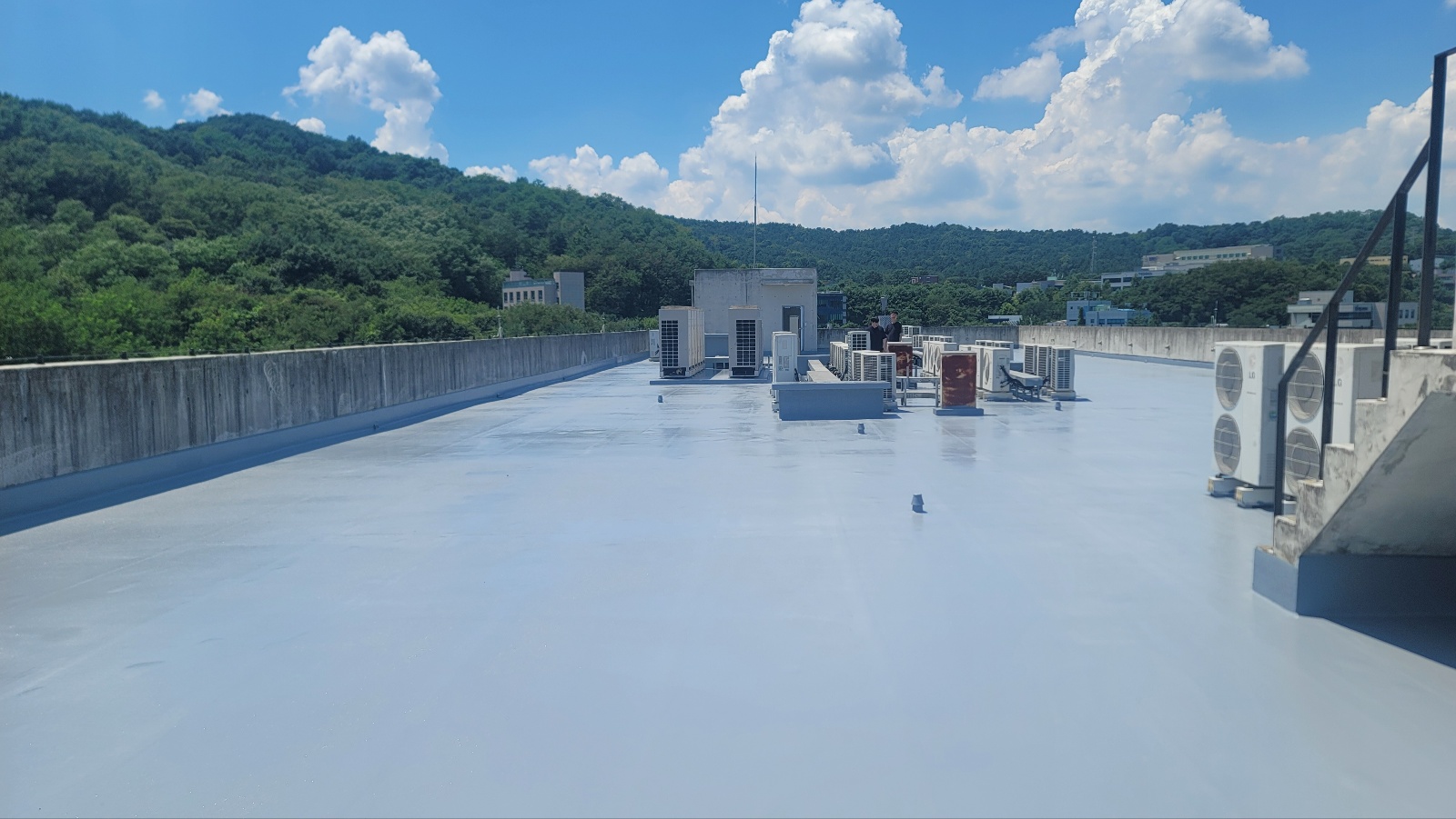 우레탄-우레아  하이브리드 친환경 도막방수재