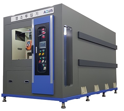 차염투입설비를 패키지화한 투입지점용 일체형 차염투입기