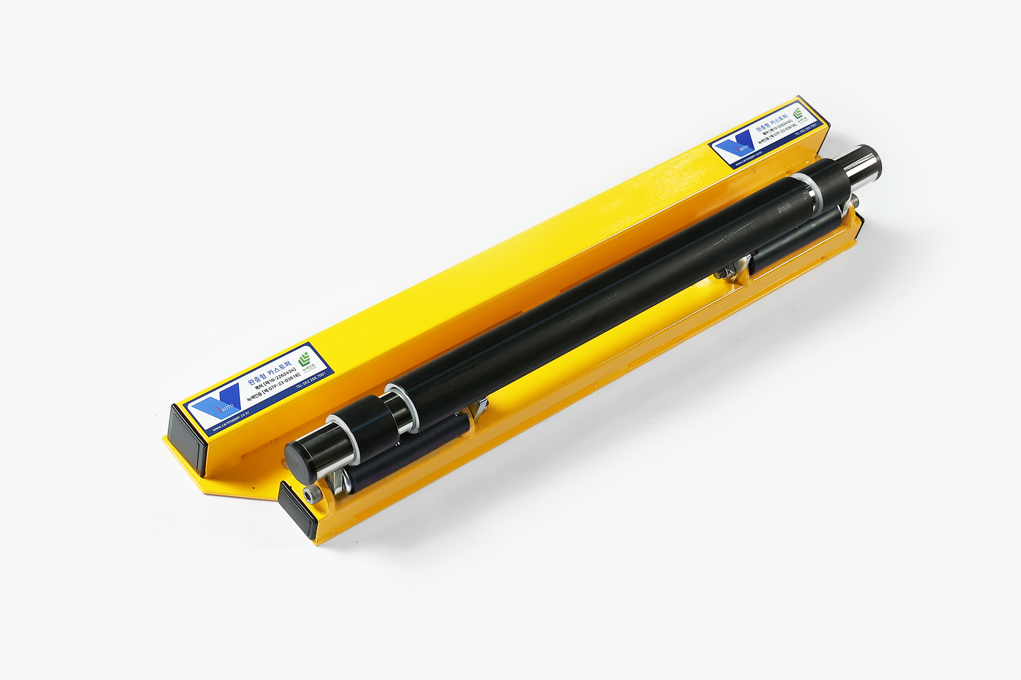 주차충격감소 기술이 적용된 완충형 카스토퍼